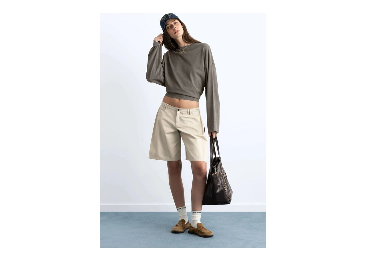 Nude Project Ego Long-Sleeve Tee Ash