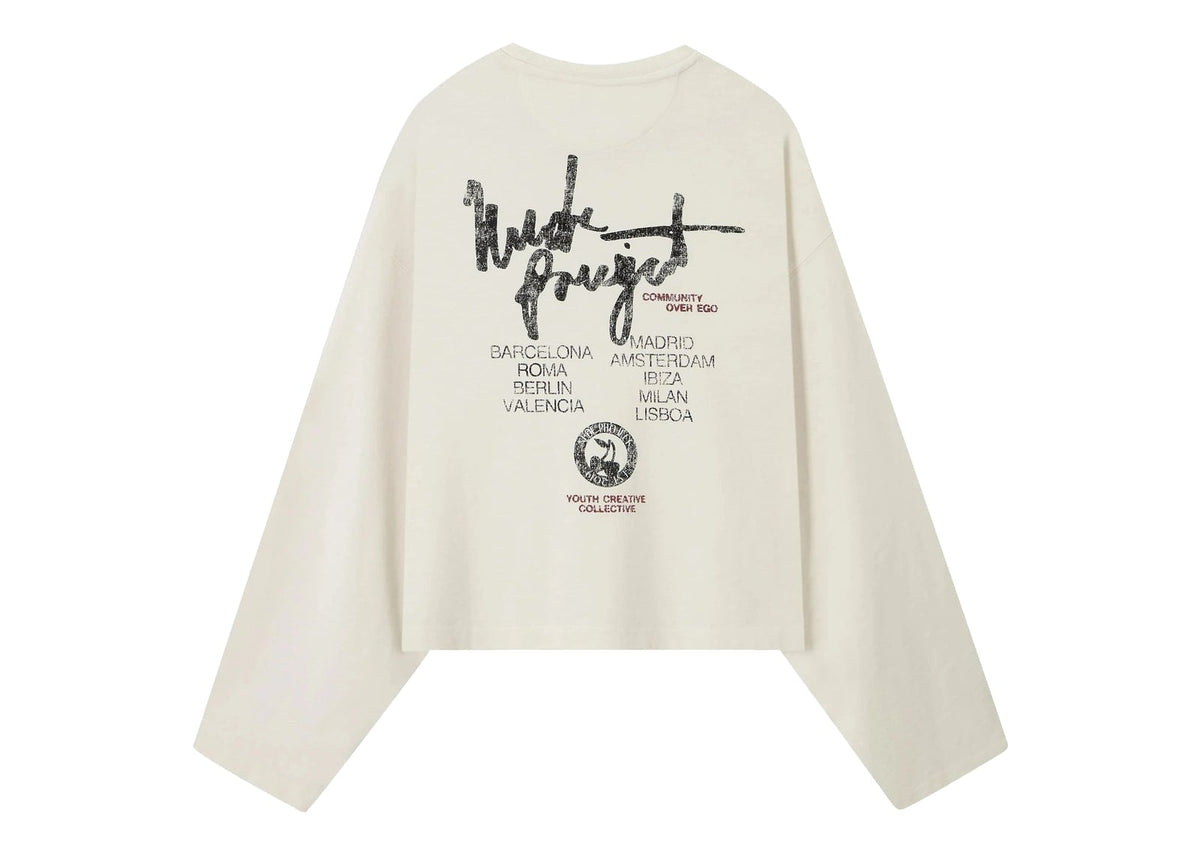 Nude Project Ego Long-Sleeve Tee Marshmallow