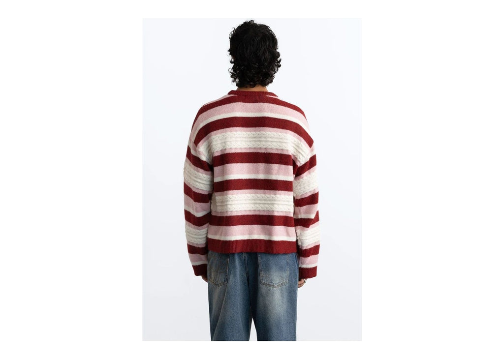 Nude Project Flamingo Knit Sweater Burgundy