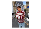 Nude Project Flamingo Knit Sweater Burgundy