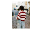 Nude Project Flamingo Knit Sweater Burgundy