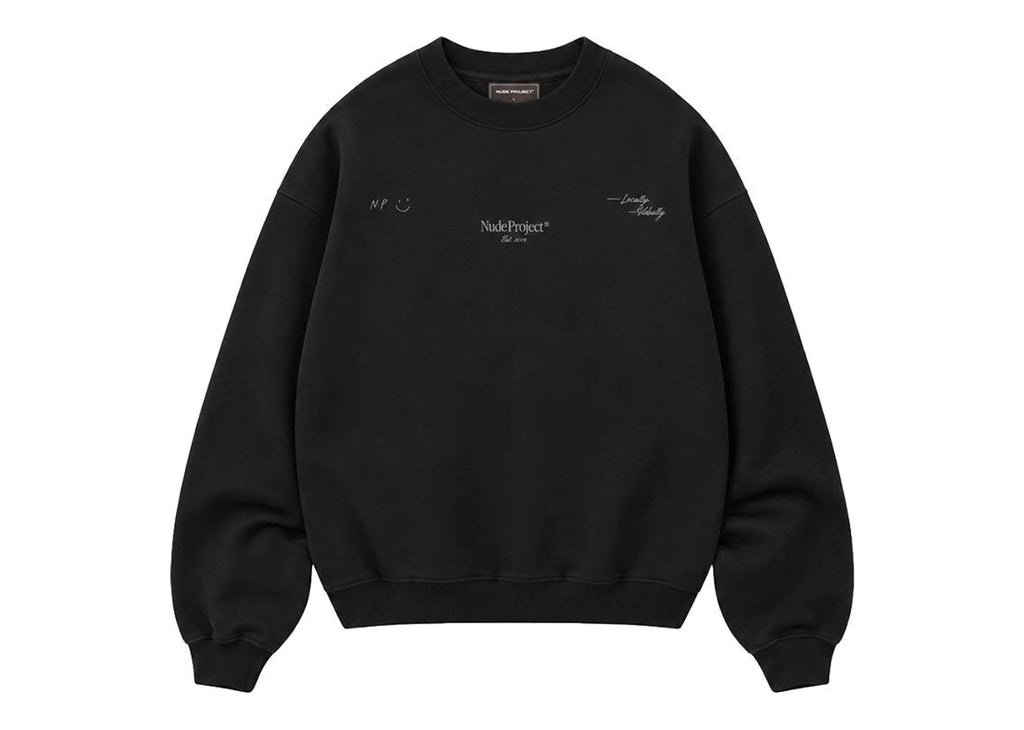 Nude Project Global Soon Sweatshirt Black