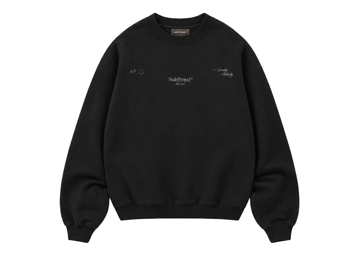 Nude Project Global Soon Sweatshirt Black