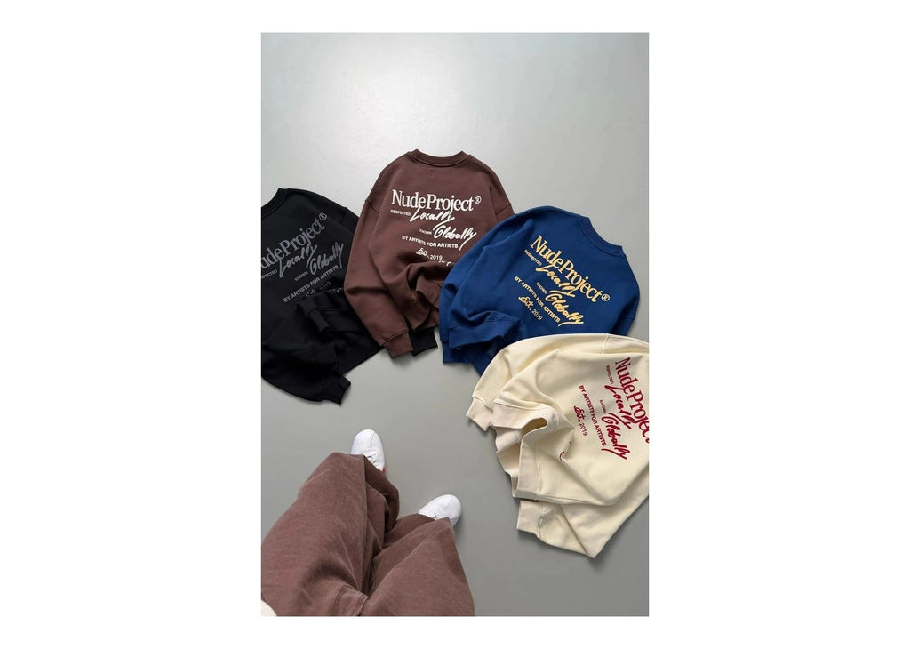 Nude Project Global Soon Sweatshirt Black