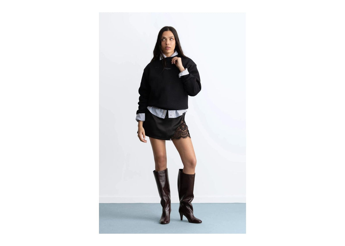 Nude Project Global Soon Sweatshirt Black