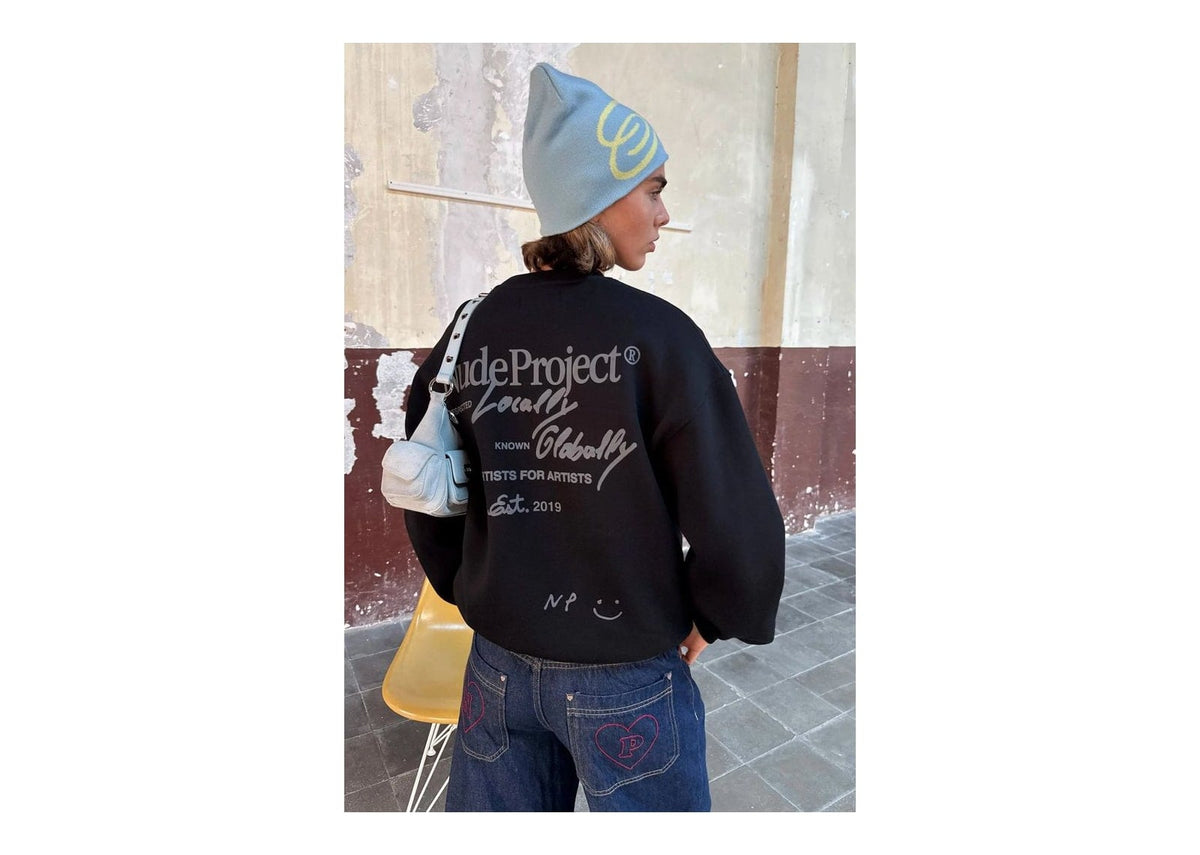Nude Project Global Soon Sweatshirt Black