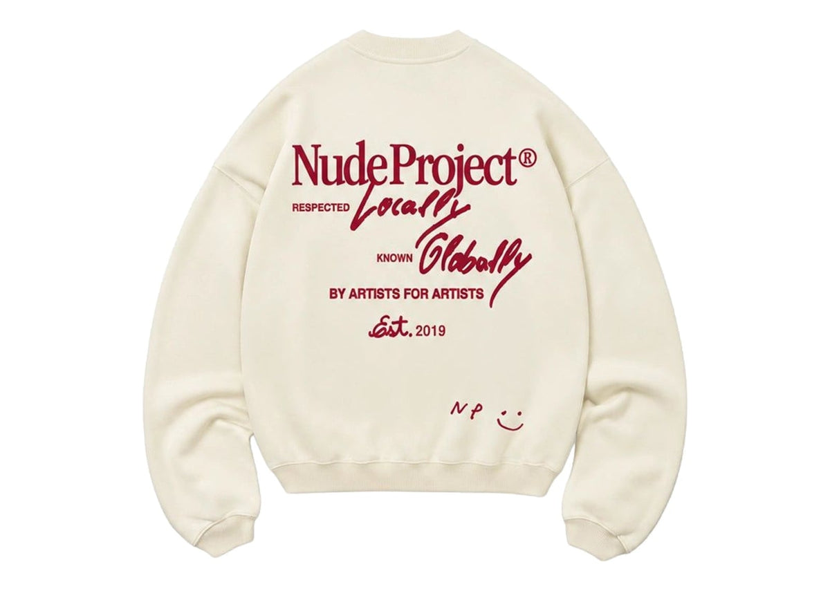 Nude Project Global Soon Sweatshirt Marshmallow