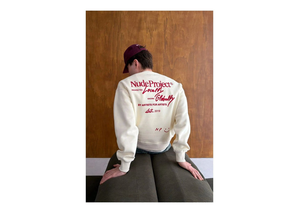 Nude Project Global Soon Sweatshirt Marshmallow