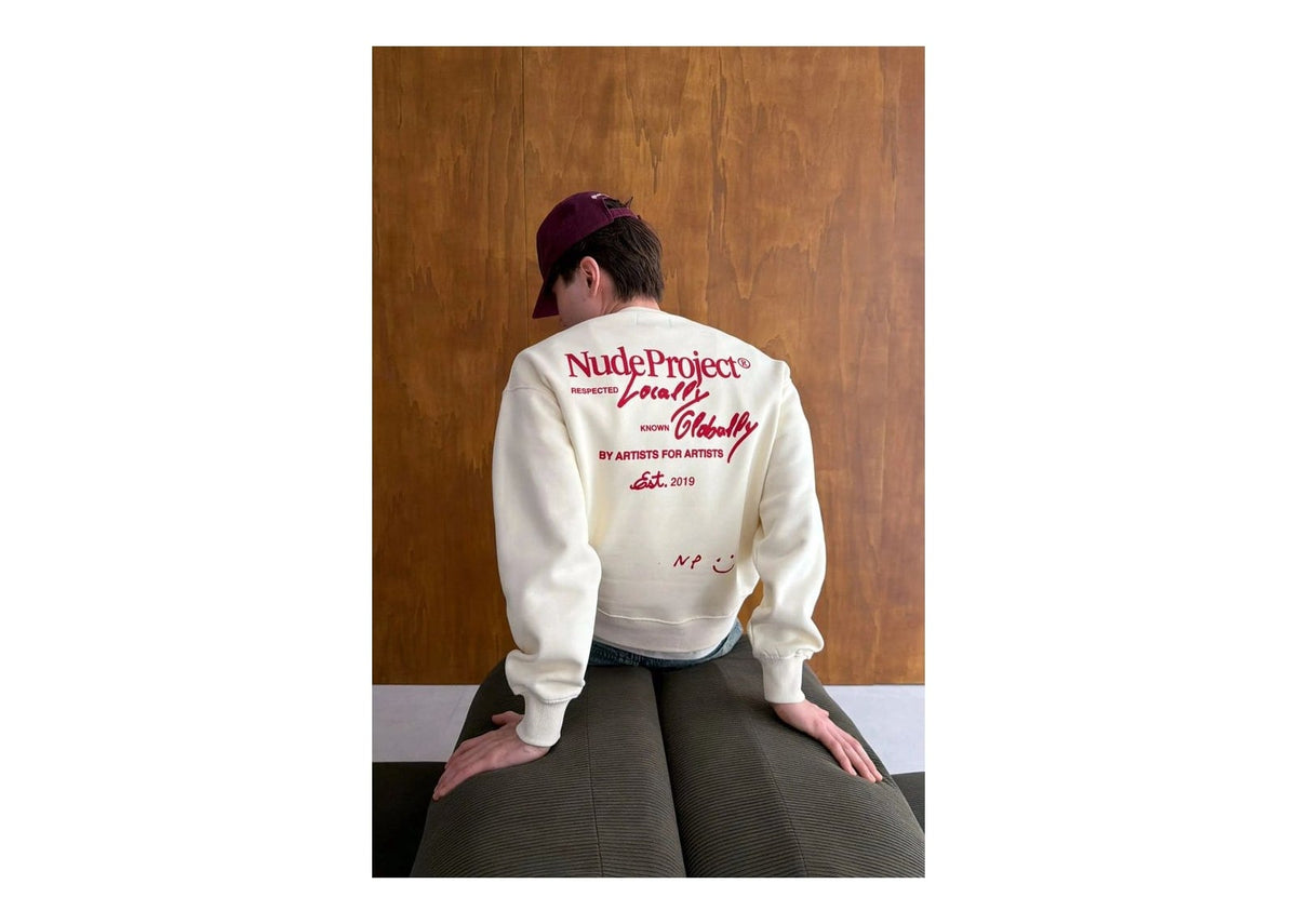 Nude Project Global Soon Sweatshirt Marshmallow