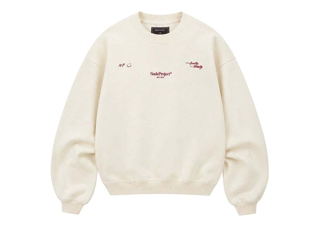 Nude Project Global Soon Sweatshirt Marshmallow