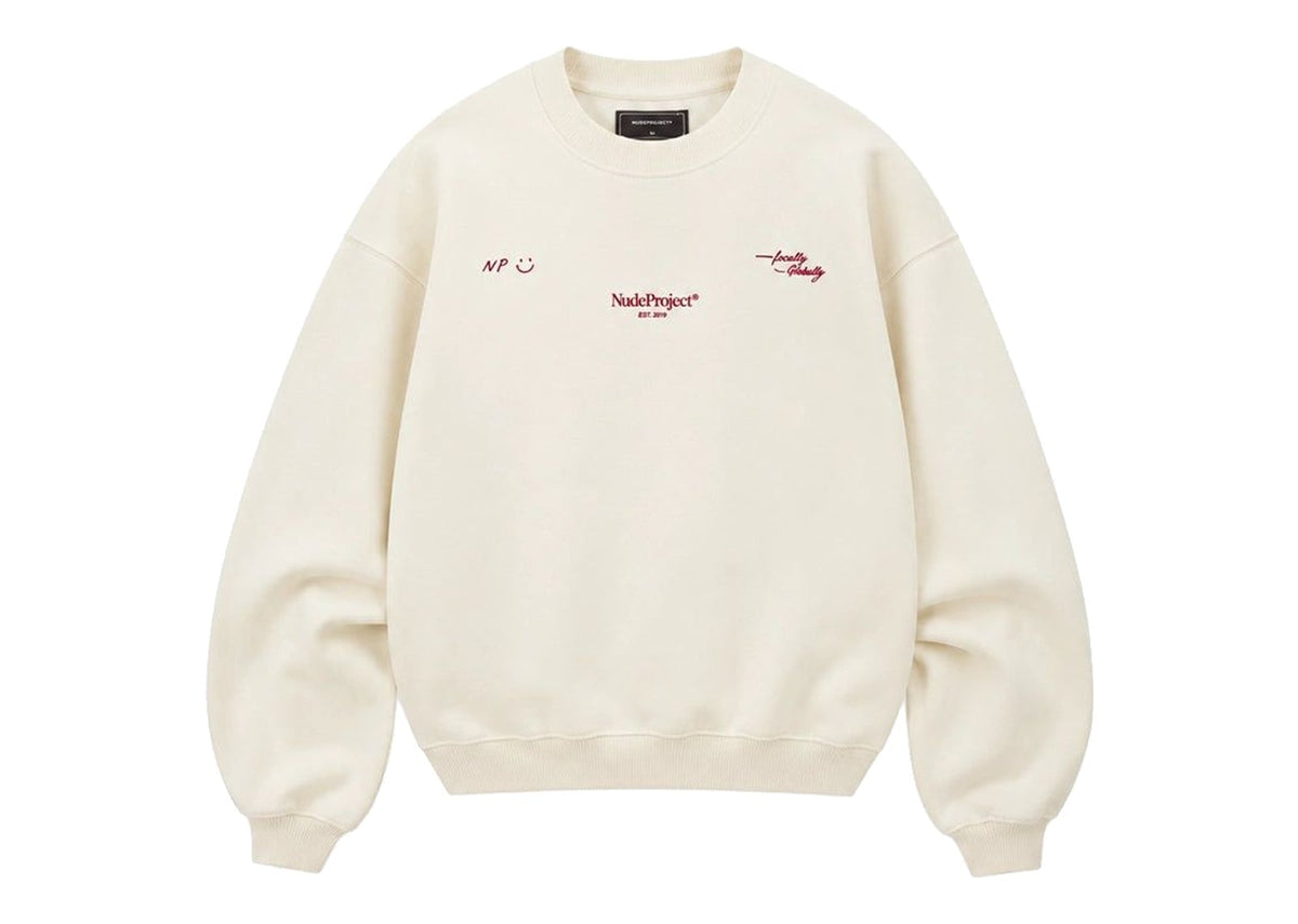 Nude Project Global Soon Sweatshirt Marshmallow
