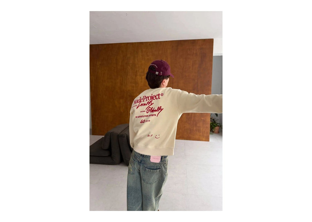 Nude Project Global Soon Sweatshirt Marshmallow