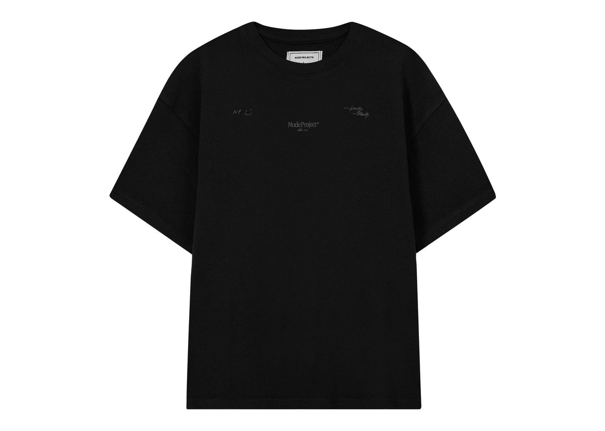 Nude Project Global Soon Tee Black