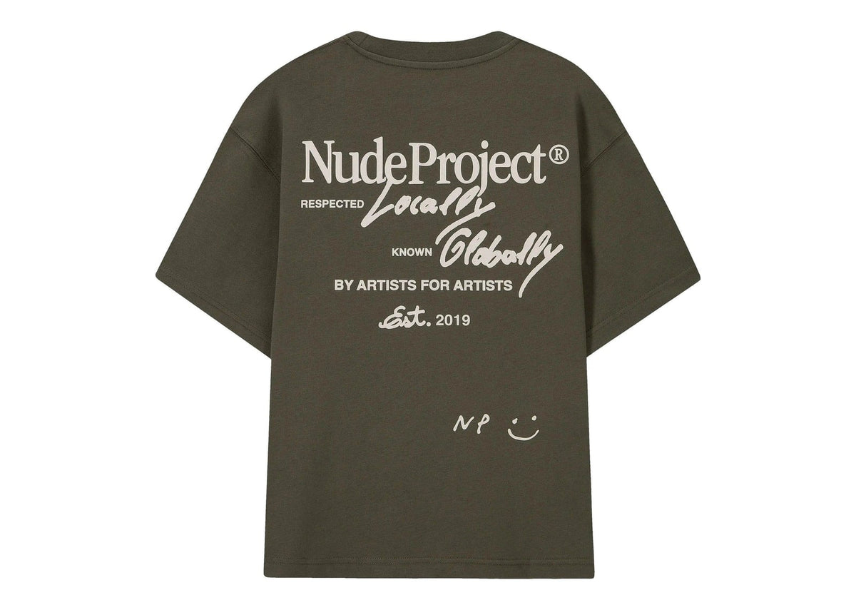 Nude Project Global Soon Tee Khaki