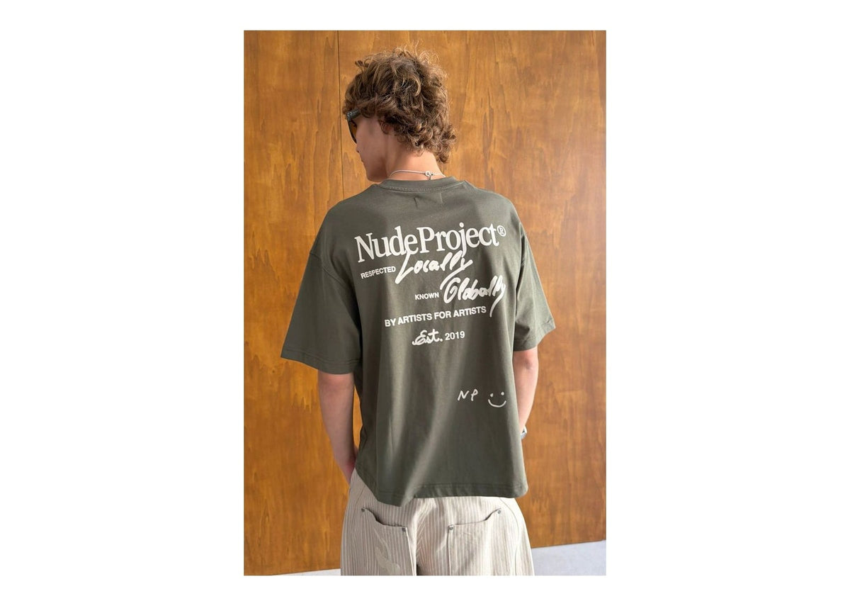 Nude Project Global Soon Tee Khaki