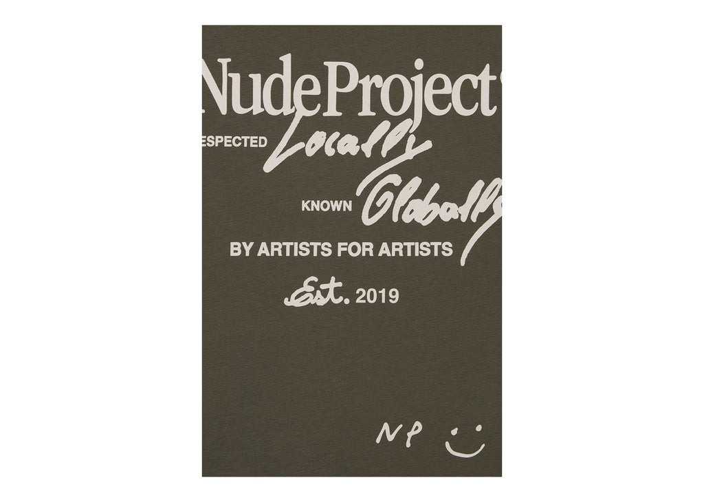 Nude Project Global Soon Tee Khaki