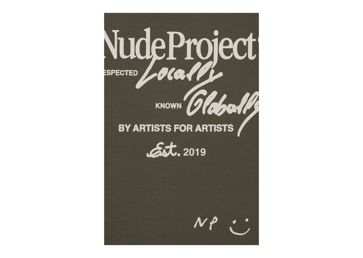 Nude Project Global Soon Tee Khaki