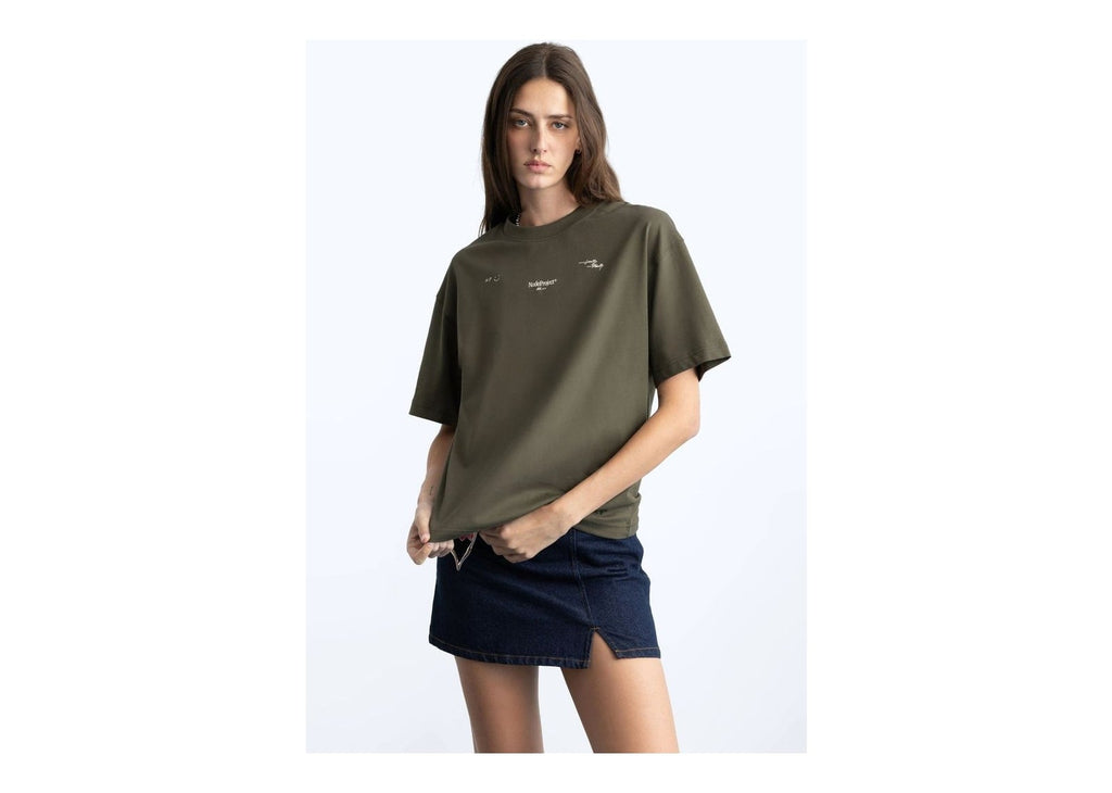 Nude Project Global Soon Tee Khaki