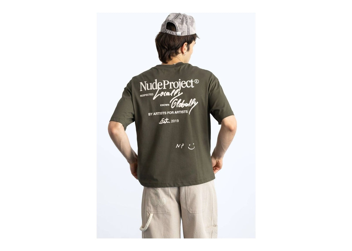 Nude Project Global Soon Tee Khaki