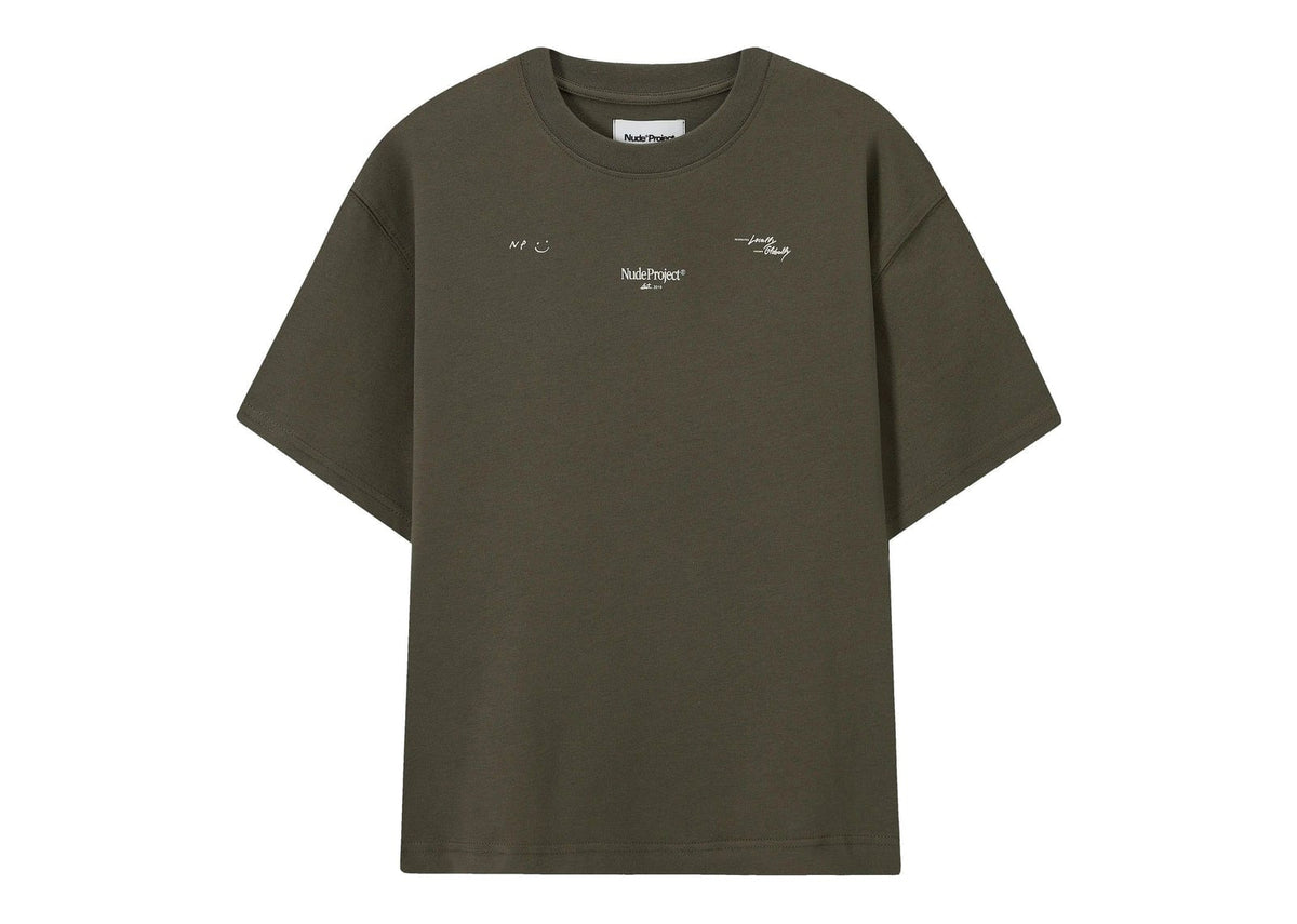 Nude Project Global Soon Tee Khaki