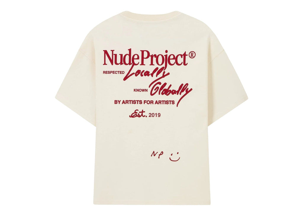 Nude Project Global Soon Tee Marshmallow