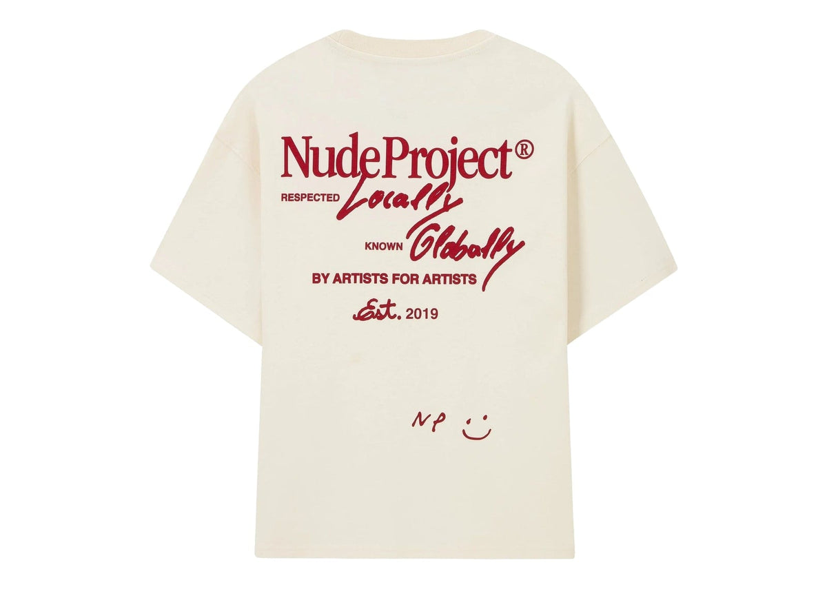Nude Project Global Soon Tee Marshmallow
