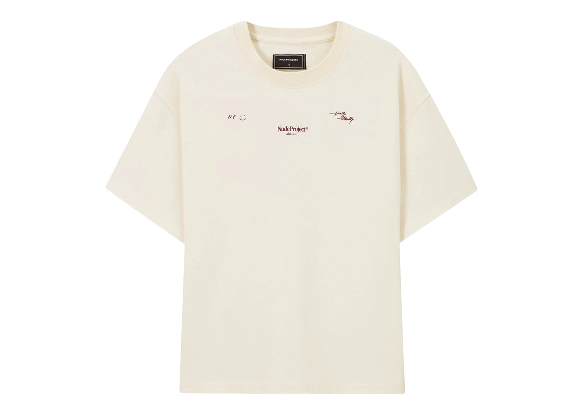 Nude Project Global Soon Tee Marshmallow