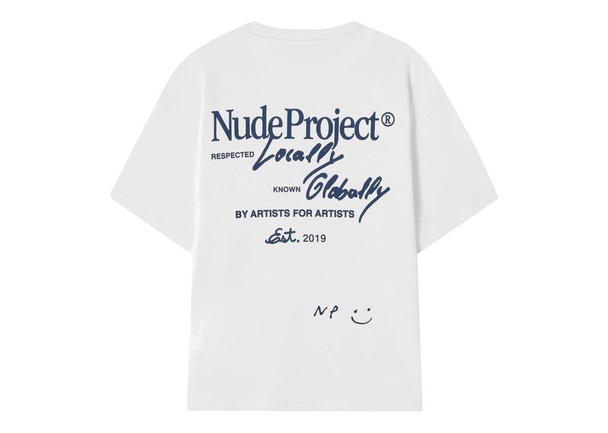 Nude Project Global Soon Tee White