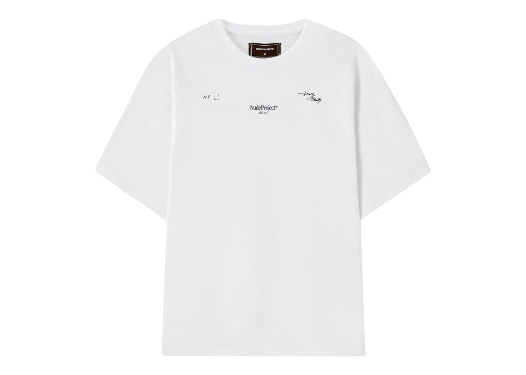 Nude Project Global Soon Tee White
