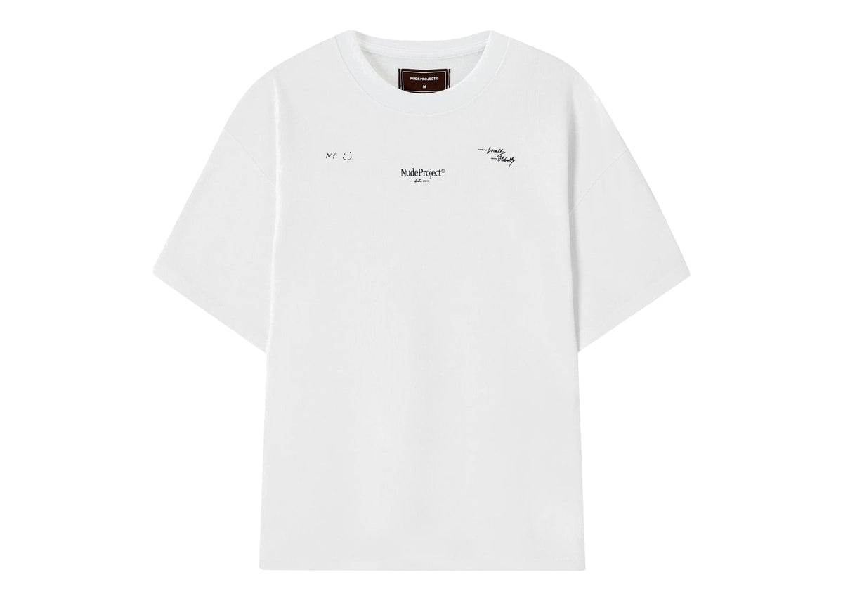 Nude Project Global Soon Tee White