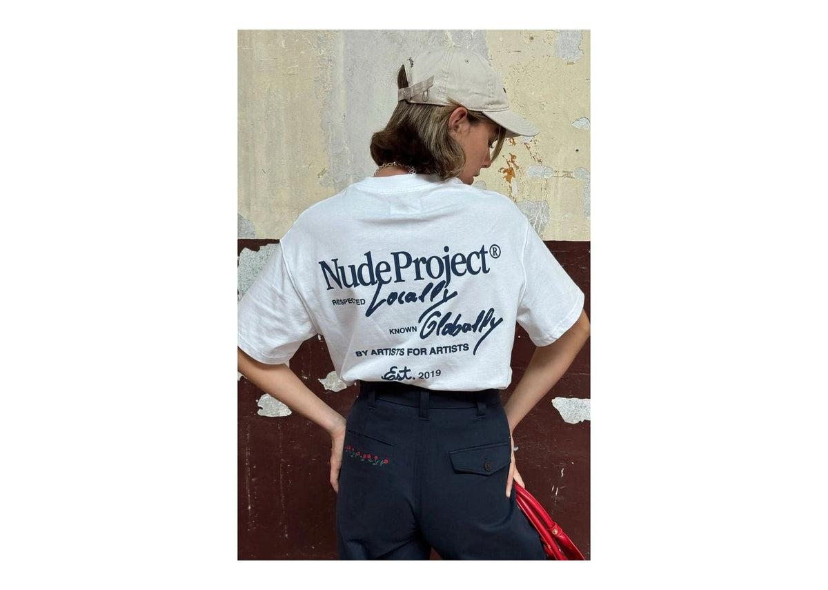 Nude Project Global Soon Tee White