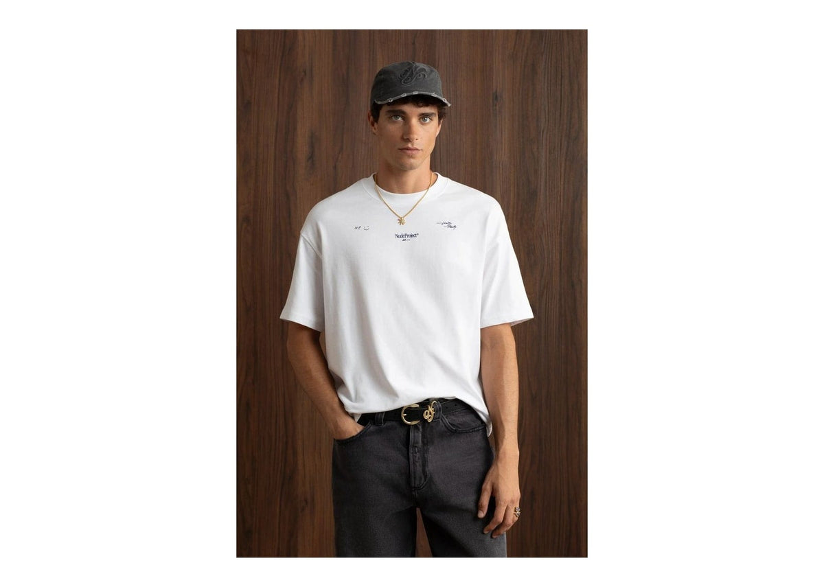 Nude Project Global Soon Tee White