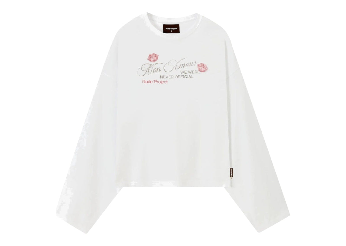 Nude Project Golborne Long-Sleeve Tee White