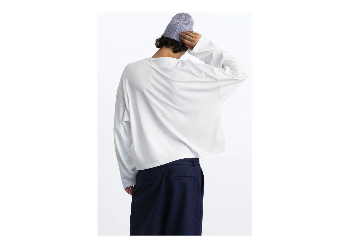 Nude Project Golborne Long-Sleeve Tee White