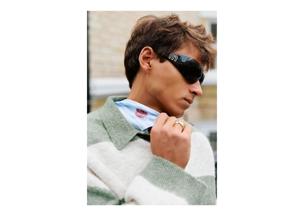 Nude Project Groucho Shirt Light Blue