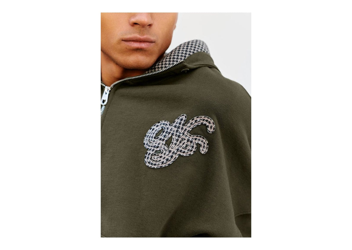 Nude Project Hammers Zip-Up Green