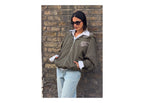 Nude Project Hammers Zip-Up Green