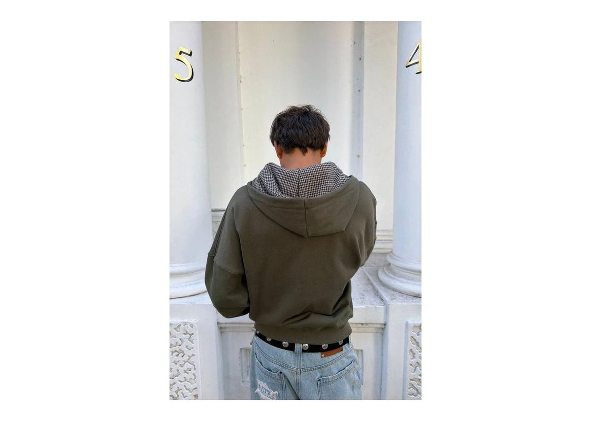 Nude Project Hammers Zip-Up Green