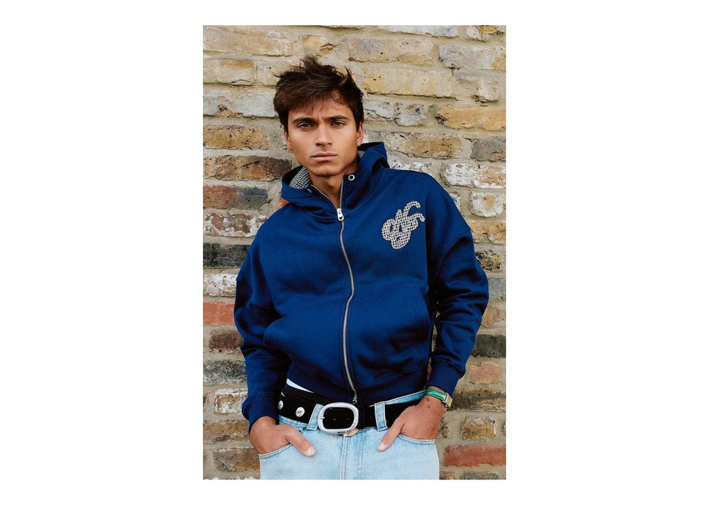 Nude Project Hammers Zip-Up Navy