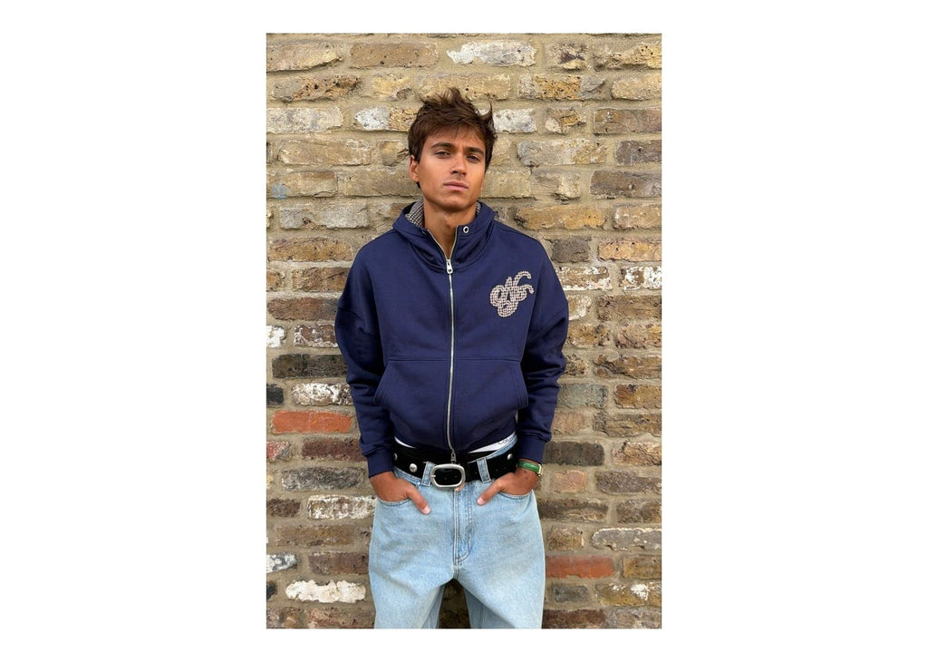 Nude Project Hammers Zip-Up Navy