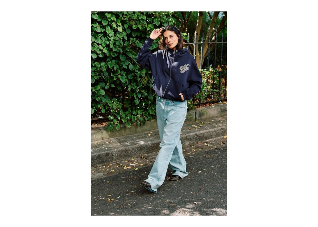 Nude Project Hammers Zip-Up Navy