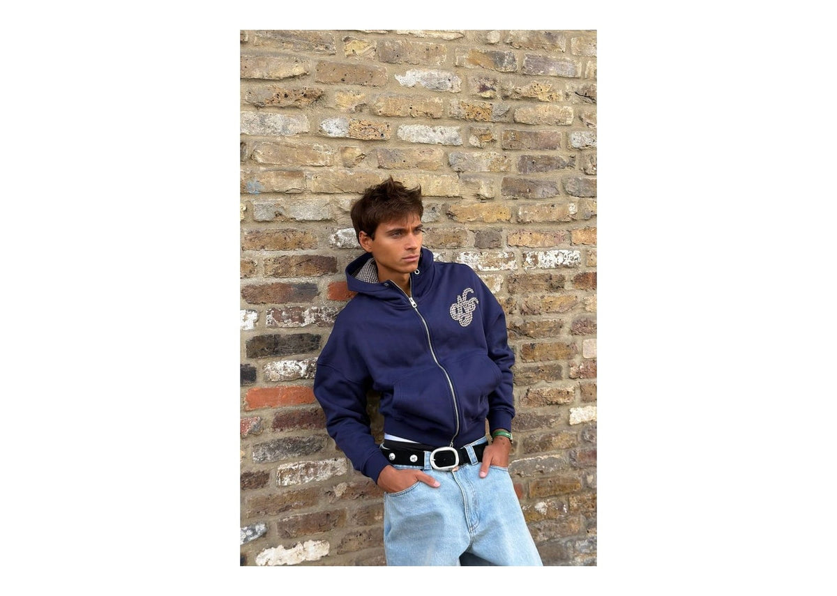 Nude Project Hammers Zip-Up Navy