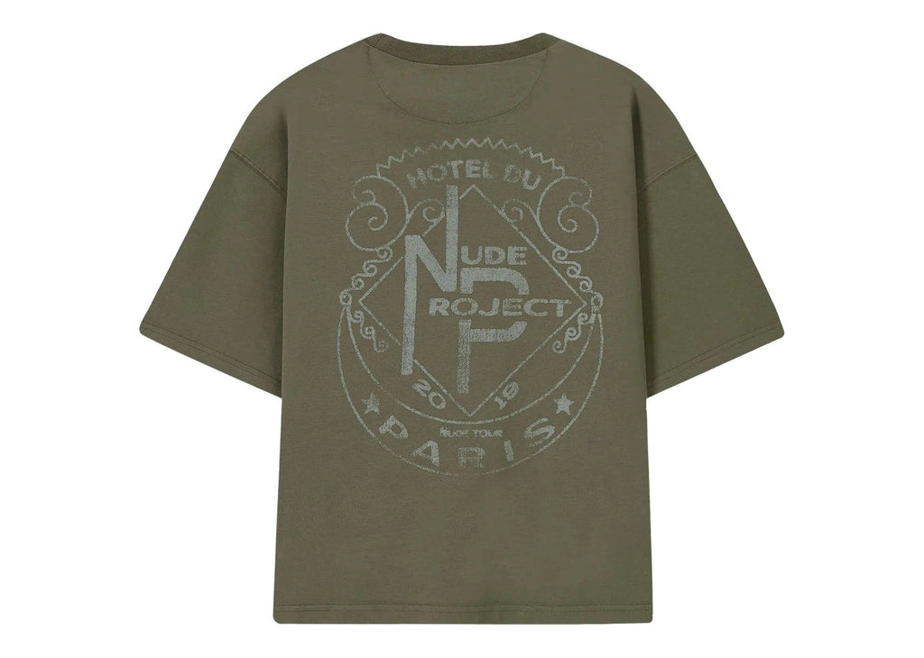 Nude Project Hotel Tee Khaki