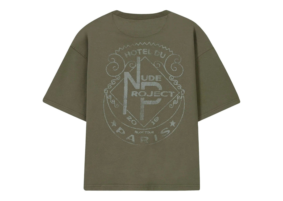 Nude Project Hotel Tee Khaki