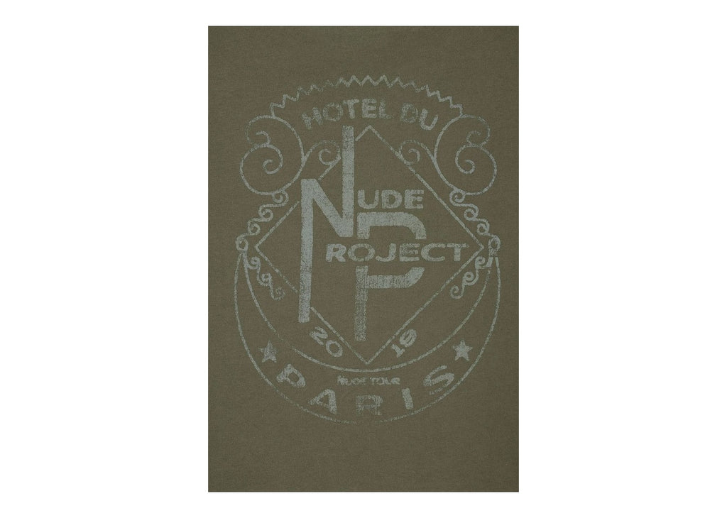 Nude Project Hotel Tee Khaki