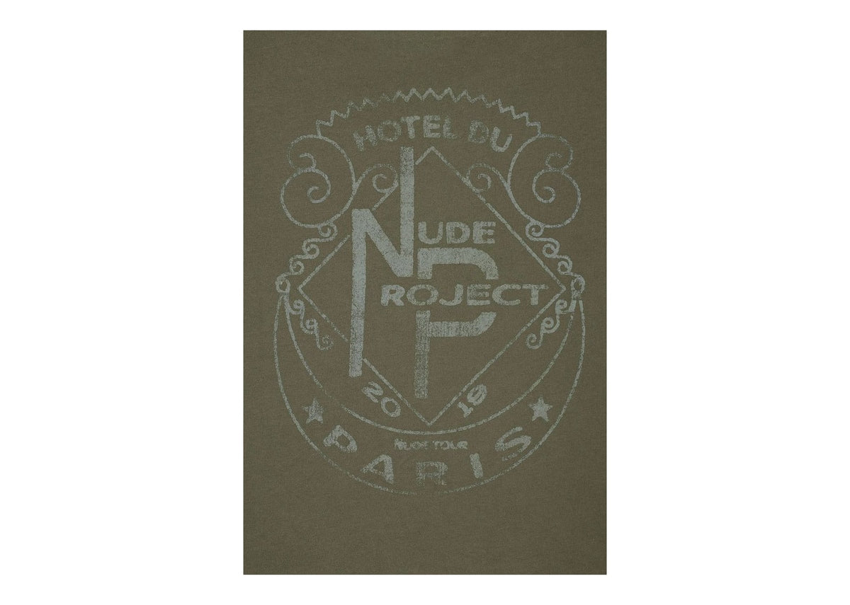 Nude Project Hotel Tee Khaki