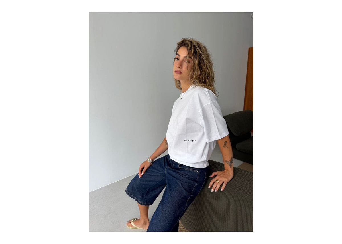 Nude Project I Need A Break Tee White