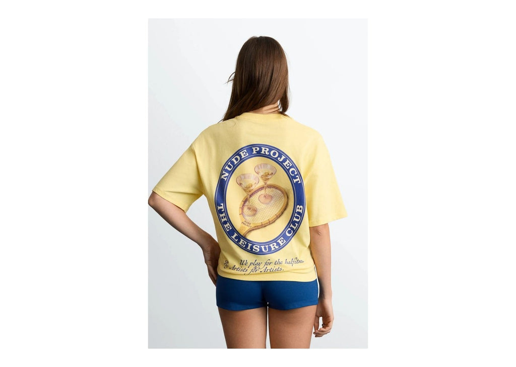 Nude Project I Need A Break Tee Yellow
