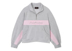 Nude Project Idol Quarter-Zip Grey Melange