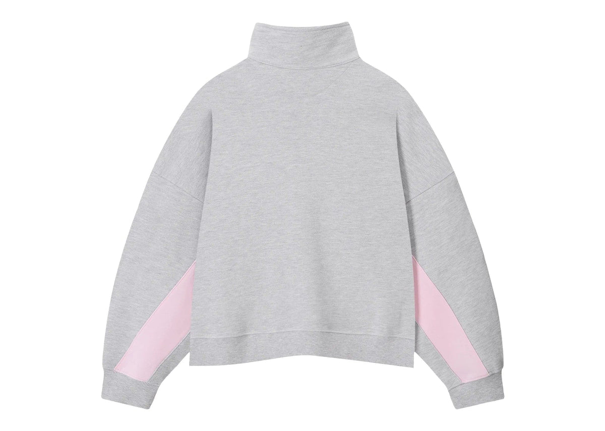 Nude Project Idol Quarter-Zip Grey Melange